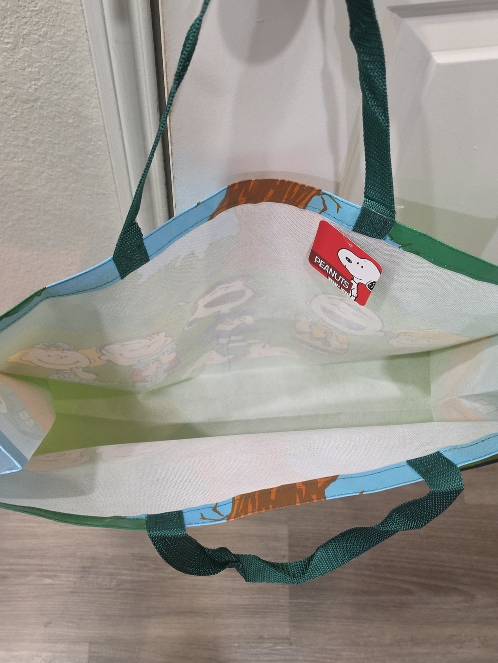 Peanuts Snoopy & The Gang Shopper Tote Bag - Picture 8 of 8